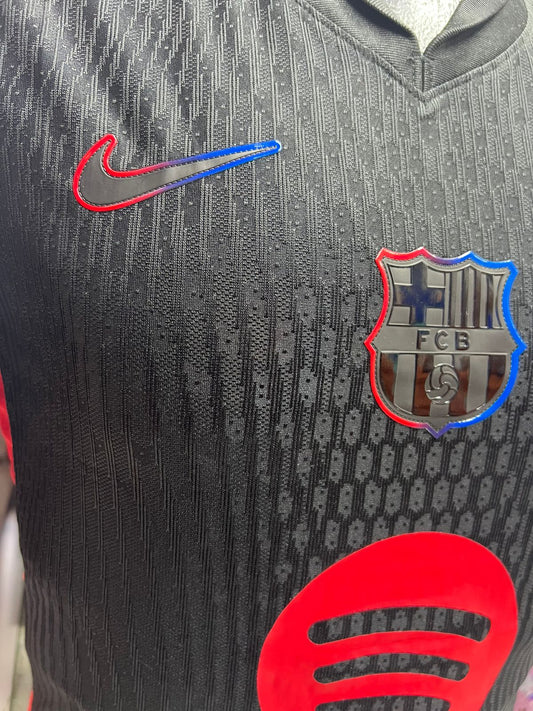 CAMISETA BARCELONA NEGRA PLAYER 24/25